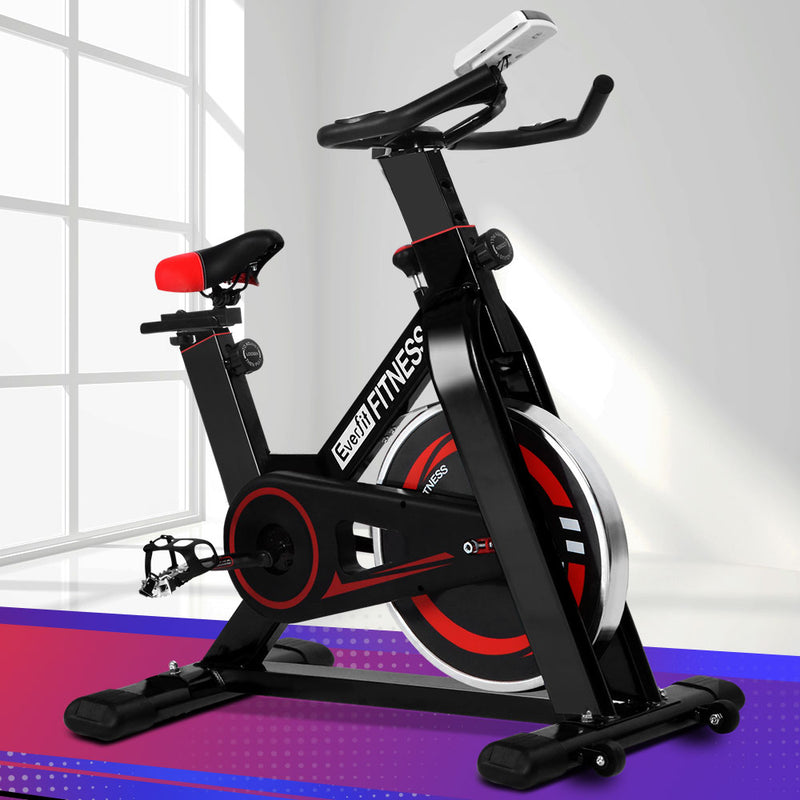 Everfit Spin Bike Exercise Bike Flywheel Cycling Home Gym Fitness Indoor Cardio