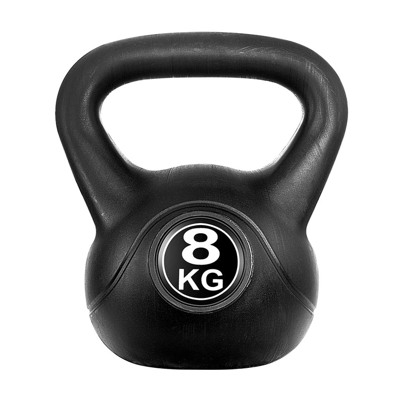 Everfit 22kg Kettlebell Set Weight Lifting Kettlebells Bench Dumbbells Gym Home