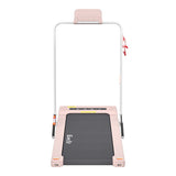 Everfit Treadmill Electric Walking Pad Under Desk Home Gym Fitness 400mm Pink