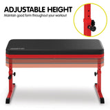 Powertrain Height-Adjustable Exercise Home Gym Flat Weight Bench