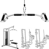 86cm Tricep Press Solid Pulldown Bar Cable Machine Revolving LAT Pull down Bar Rotating Curl Bar