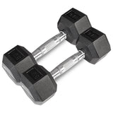 CORTEX 56kg Hex Fixed Dumbbell Set (4, 6, 8, 10kg Pairs)