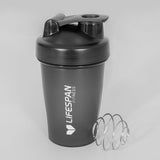 Lifespan Fitness Shaker Bottle 500ml in Black