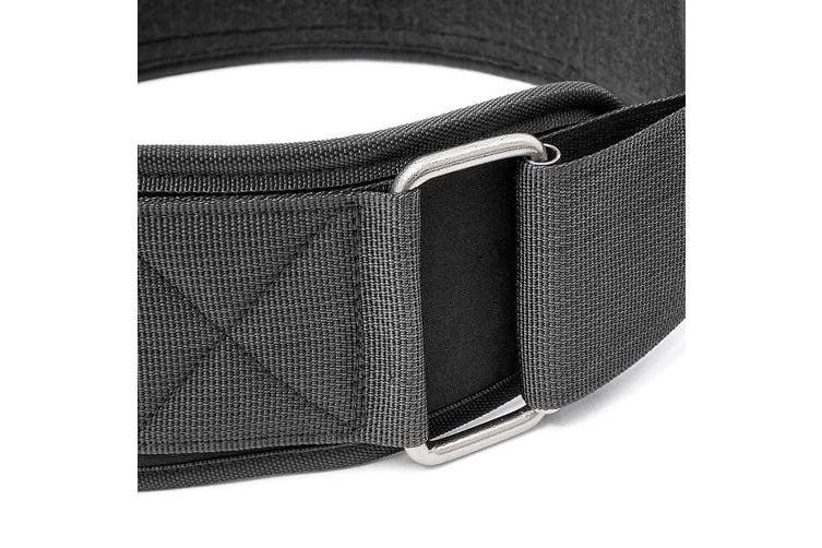 Adidas Weight Lifting Belt Back Support Gym Training Body Building Small - Black