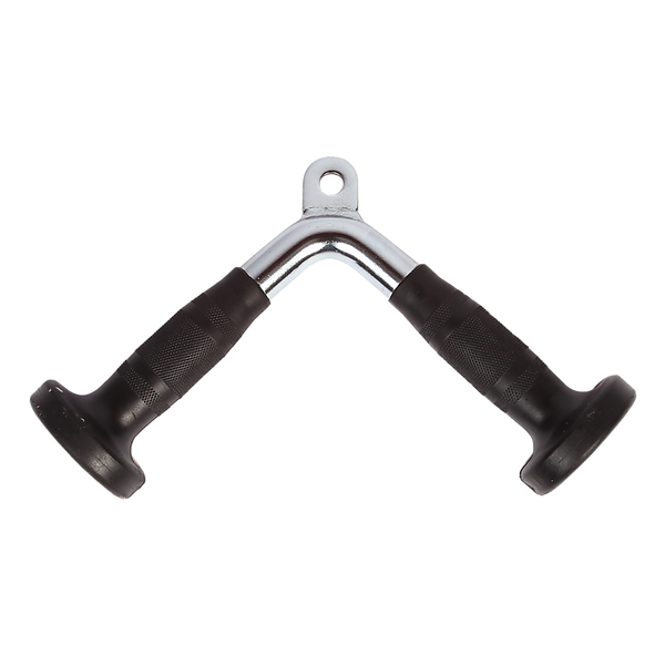 Randy & Travis Rubber-Coated Tricep Pushdown Bar Attachment