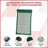 Acupressure Yoga Health Fitness Mat - Kung Fu Pilates Acupuncture