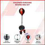 Children Punching Boxing Bag Set