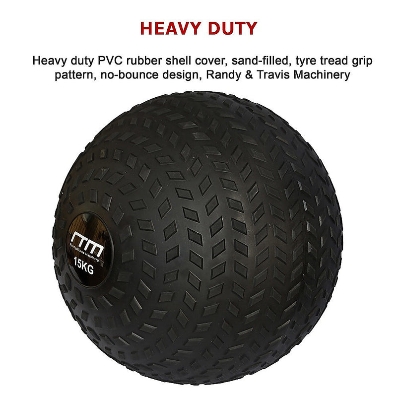 15kg Tyre Thread Slam Ball Dead Ball Medicine Ball for Gym Fitness