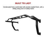 Wall Mounted Multi Grip Chin Up Bar Upper Body Training