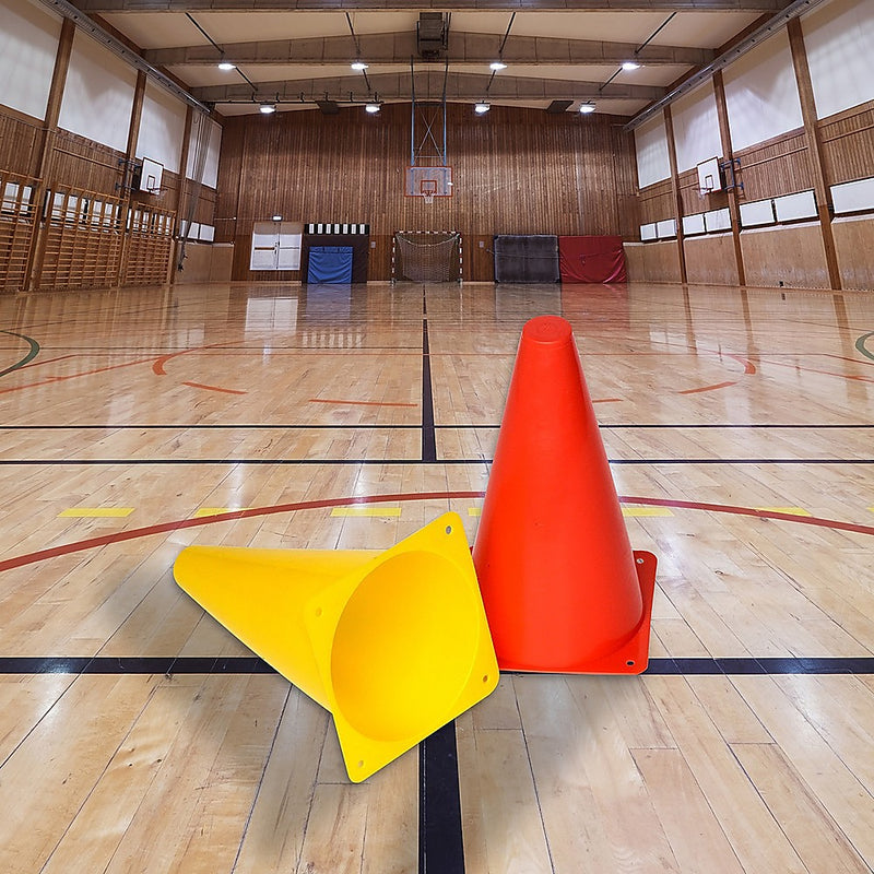 230mm Training Cones Set Witches Hat Football Soccer Rugby Traffic