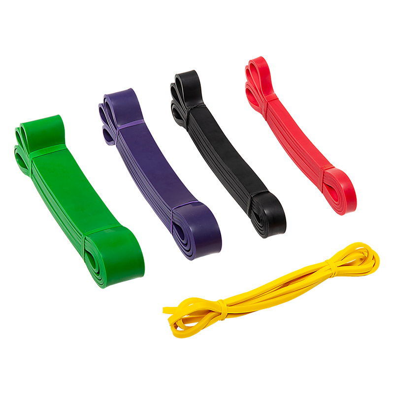 Resistance Band Loop Set of 5 Heavy Duty Gym Yoga Workout