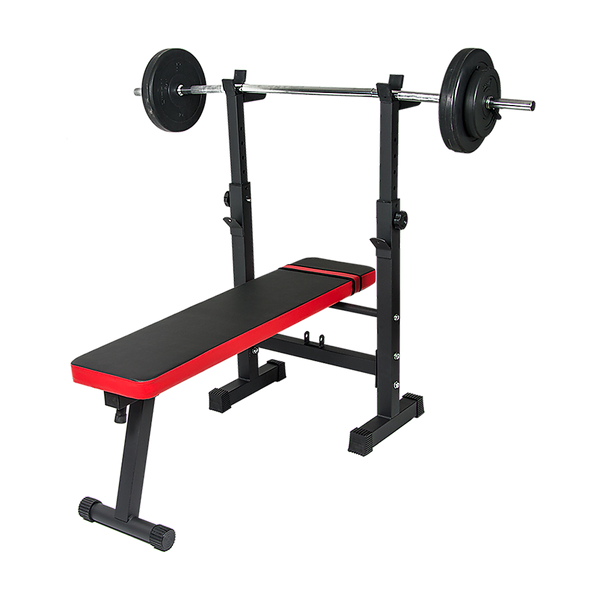 Folding Flat Weight Lifting Bench Body Workout Exercise Machine Home Fitness