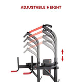 Power Tower Chin Up Bar Push Pull Up Knee Raise Weight Bench Gym Station